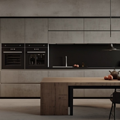 Dự án phòng bếp tối giản